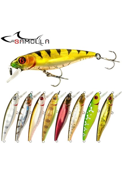 Ben Stil 2020 Minnow Balıkçılık Cazibesi Ağırlıkları 9.6g.5cm Pesca Tuzlu Su Yemleri Alabalık Balık Yemi Sazan Trolling Whoppers Isca Yapay Yemler (Yurt Dışından) fiyatları