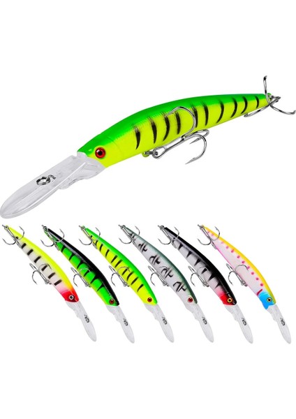 F Stili Minnow Siyah Balık Luya Sahte Yem Yapay Balıkçılık Wobbler Yem 14.5cg Trolling Uzun Atış Sert Cazibesi Predator Balıkçılık Bas (Yurt Dışından)