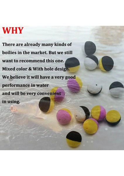 14MM-MOR N Sarı Stil Pcs Sazan Balıkçılık Kaynatma Yemi Ikiz Renk Köpük Pop Up Kaynatma Besleyici Balıkçılık Için Yöntem Besleyici Hookbait Sazan Saç Zig Rig (Yurt Dışından) fiyatları