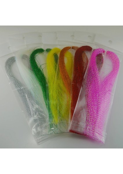 5 Adet Yeşil Stil Mnft Flashabou Holografik Tinsel Fly Balıkçılık Bağlama Kristal Flaş Dize Jig Kanca Cazibesi Yapımı Balıkçılık Malzemesi Pembe Kırmızı Vb (Yurt Dışından) modelleri
