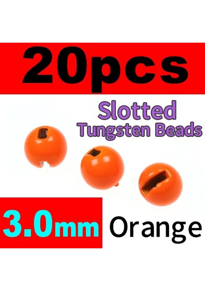 3 mm Turuncu Stil Bimoo Lotted Tungsten Boncuk Jig Nymph Fly Bağlama Malzemesi Altın Gümüş Siyah Turuncu Pembe Gökkuşağı (Yurt Dışından)