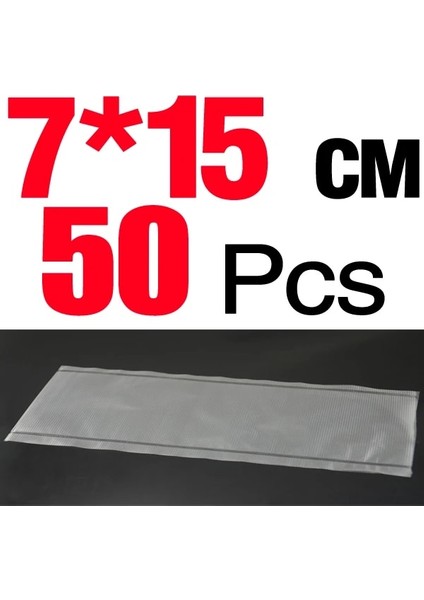 50 Adet Tarzı Mnft Promotioeces Sazan Balıkçılık Için Pva Çanta 7cm * 15CM Suda Çözünen Sazan Balıkçılık Malzemesi (Yurt Dışından)