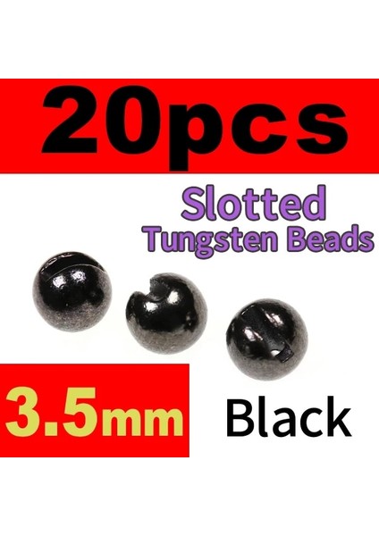 3O5MM Siyah Stil Bimoo Lotted Tungsten Boncuk Jig Nymph Fly Bağlama Malzemesi Altın Gümüş Siyah Turuncu Pembe Gökkuşağı (Yurt Dışından)