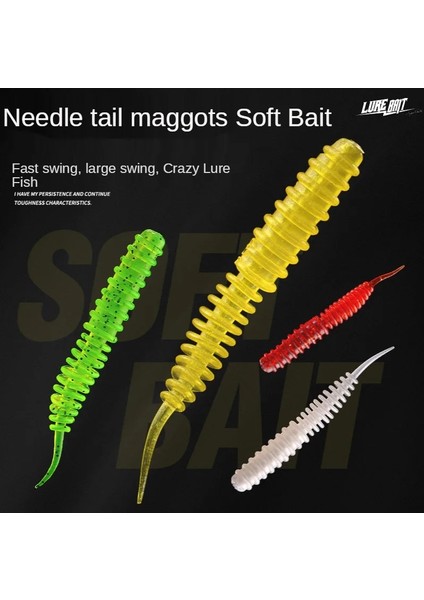 No.13 Tarzı Lot Solucan Yumuşak Balıkçılık Lures Jig Wobblers 6cm 1.3g Karides Koku Katkı Maddesi Silikon Yapay Yemler Bas Sazan Pesca Mücadele (Yurt Dışından)