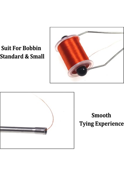 Bobin Tutucu 1 Adet Tarzı Bimoo Yeni Varış 4.3g Bi-Seramik Ucu Uçan Bağlama Bobin Tutacağı Standart ve Küçük Bobin Için Hafif Uçan Balık Tutma Bağlama Araçları (Yurt Dışından)