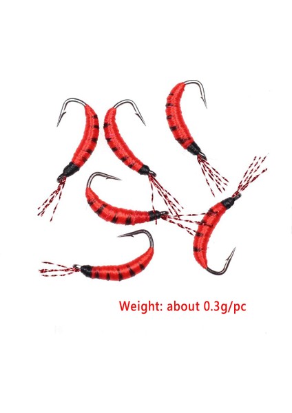 6 Adet Sarı Stil Bimoo Parti #6 Gökkuşağı Kahverengi Dere Alabalık Greyling Caddis Perisi Yemleri Buzzers Kırmızı Mucize Tatarcık Balık Tutma Sinekleri (Yurt Dışından) fırsatları