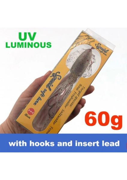 Derin Yeşil Tarzı Oloey Trolling Cazibesi Yumuşak Kalamar Cazibesi 7g 15G 20G 60G Aydınlık Uv Kalamar Jig Deniz Balıkçı Teknesi Balıkçılık Wobbler Yemi Için Snapper (Yurt Dışından)
