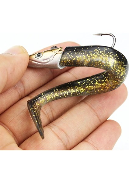 B Tarzı 1 Adet Siyah Minnow Jig Kafa Balıkçılık Cazibesi 12 cm 16G Pike Bas Balıkçılık Pesca Shad Yumuşak Yem Tekne Kodu Levrek Yem Zand Mücadelesi (Yurt Dışından) indirimleri