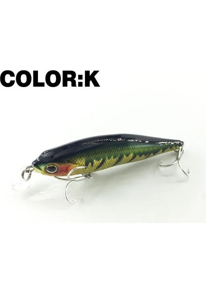 Renk K Stili Mr.charles CMC012 Fishing Lures .2g Suspending High Minnow Crankbait Fishing Lure Hard Bait (Yurt Dışından)