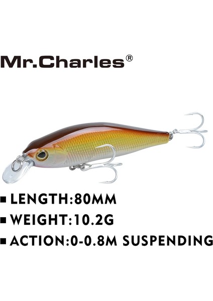 Renk K Stili Mr.charles CMC012 Fishing Lures .2g Suspending High Minnow Crankbait Fishing Lure Hard Bait (Yurt Dışından) fiyatları