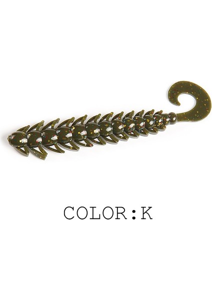 K Tarzı 12 Adet 8cm 2019 Yeni Cazibesi Yumuşak Yem Kaya Arp Balıkçılık Cazibesi Yumuşak Yem Alabalık Zander Pike Swimbait Jig Cazibesi (Yurt Dışından)