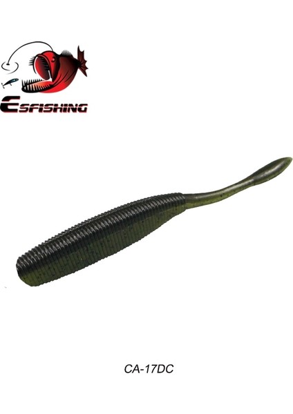 CA17DC Stili 100MM 8 Adet Kesfıshıng Balıkçılık Yemleri Bahar Yumuşak Silikon Sürücü Shad 10CM Arp Olta Takımları Yem Çin Alabalık Tuzlu Su (Yurt Dışından)
