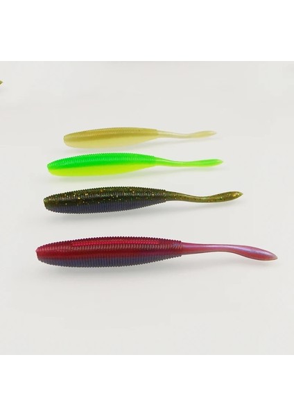 CA17DC Stili 100MM 8 Adet Kesfıshıng Balıkçılık Yemleri Bahar Yumuşak Silikon Sürücü Shad 10CM Arp Olta Takımları Yem Çin Alabalık Tuzlu Su (Yurt Dışından) modelleri
