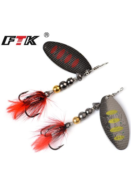 No.6 Tarzı 20G Ftk Er Yem Balıkçılık Cazibesi Sert Yem Kaşık Cazibesi 14G 20G Tüy Tiz Kancalı Metal Sazan Pike Olta Takımı (Yurt Dışından) fırsatları