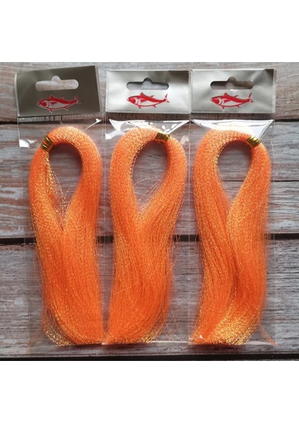 5 Açık Mavi Stil 3 Parça Bundlelot Trands Fly Fishing Lure Tinsel Twisted Strand String Line Tying Flash Crystal G Diy Material (Yurt Dışından)