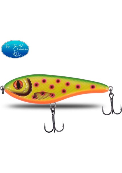 Renk-06 Stili S 68MM-9G Cf Cazibesi Yavaş Batan Jerkbait Gggg Musky Pike Slider Bass (Yurt Dışından)