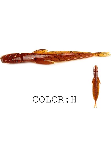 E Stili 78MM 20 Adet Süper Kıta Sıcak Balıkçılık Cazibesi-4 Sülük Cazibesi Yem Larva Yumuşak Yem (Yurt Dışından) fiyatları