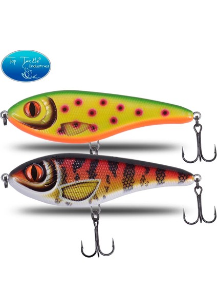 Color-32 Style S 105MM-30G Cf Cazibesi Yavaş Batan Jerkbait Gggg Musky Pike Slider Bass (Yurt Dışından)