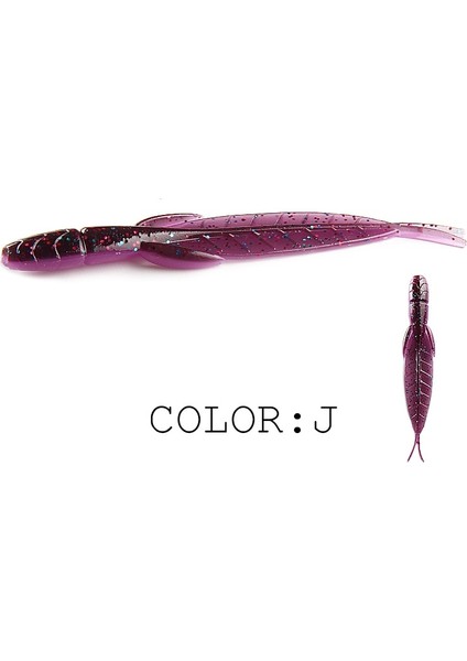 E Stili 78MM 20 Adet Süper Kıta Sıcak Balıkçılık Cazibesi-4 Sülük Cazibesi Yem Larva Yumuşak Yem (Yurt Dışından) indirimleri