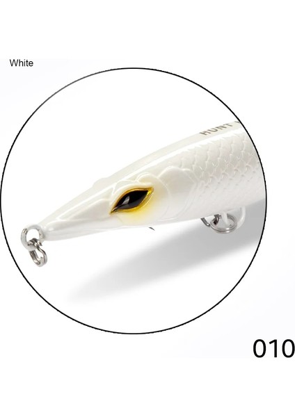 No.10 Tarzı 90MM 12G Hunthouse Balıkçılık Cazibesi Uzun Döküm Kalem Stickbait Cazibesi Süper Atış Yüzer Trolling Wobblers Leurre Bas (Yurt Dışından)