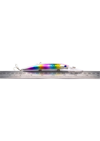 Bir Stil Pike Balıkçılık Için Yapay Sert Yem Siyah Minnow Cazibesi G 6 # Kanca Wobbler Sazan Olta Takımı Crankbait (Yurt Dışından) modelleri