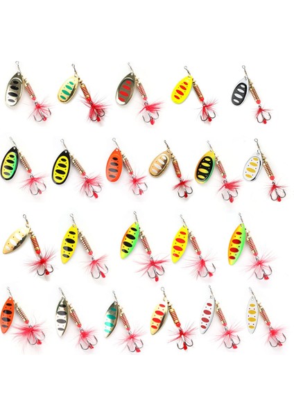 J011 Stili 10G Wpe Yeni Er Cazibesi Sert Yem .5gg.5g Kaşık Cazibesi Metal Cazibesi Tüy Tiz Kanca Olta Takımı Bas Balıkçılık Pesca (Yurt Dışından) fiyatları