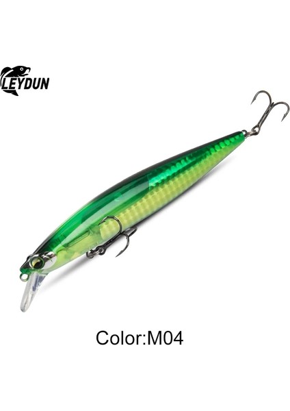 ASSIN-M04 Stili Leydun Yüzen Levrek Balıkçılık Yemleri Yemler G Minnow Flaş Bıçaklı Yemler Sert Cazibesi Iyi Hareket Yalpalayıcılar Pike Mücadelesi (Yurt Dışından)