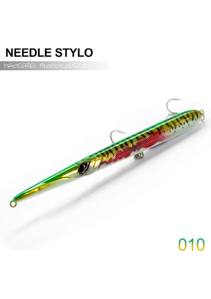 No.10 Tarzı 205MM 31G Yüzer Hunthouse Styl LW118 Cazibesi Kalem 16CMG 18CMG G Uzun Döküm Kalem Stickbaits Yüzen Batan Cazibesi Iğne (Yurt Dışından)