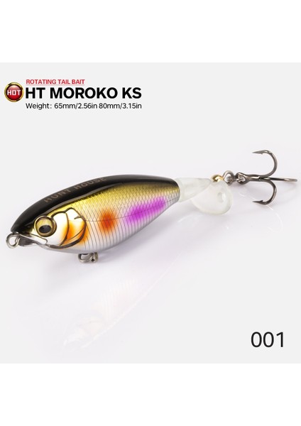 534-001 Stili 65MM 5.7g Hunthouse Karashi Yem Kalem Balıkçılık Cazibesi Yavaş Batan G Crankbait Wobblers Köpek Yürümek I-Şekilli Eylem Bas Için (Yurt Dışından)