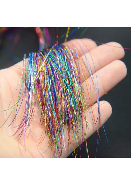 Contemplator 3 Torba Yeni Gökkuşağı Flashabou Tinsel Fly Balıkçılık Malzemeleri Islak Sinekler Flamalar Için Işıltılı Flaş Işıltı Tinsel (Yurt Dışından) fırsatları