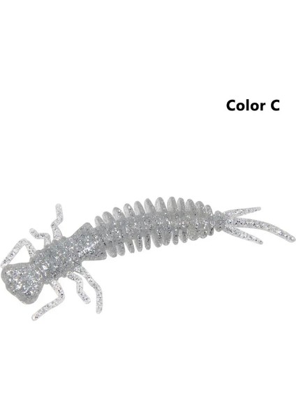 Renkc Stili 100MM 7g 8 Adet Yeni Yumuşak Yem Larva Yumuşak Cazibesi Solucan Leurre Peche Jig Cazibesi Olta Takımı Balıkçılık Için Yumuşak Cazibesi (Yurt Dışından)
