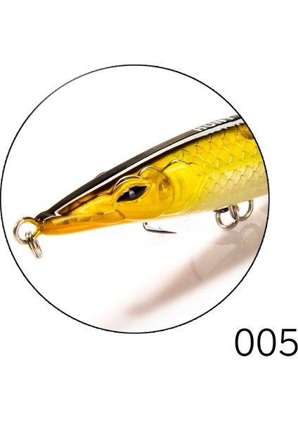 No.5 Tarzı 90 mm D1 Topwater Kalem Yemleri Çubuk Baits Yüzen Balıkçılık Yemleri G Balıkçılık Için Uzun Döküm Yalpalayıcılar Levrek D (Yurt Dışından)
