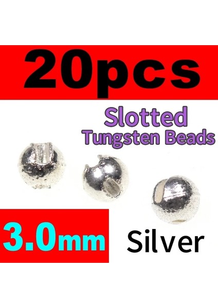 3 mm Gümüş Tarzı Bimoo Lotted Tungsten Boncuk Jig Nymph Fly Bağlama Malzemesi Altın Gümüş Siyah Turuncu Pembe Gökkuşağı (Yurt Dışından)