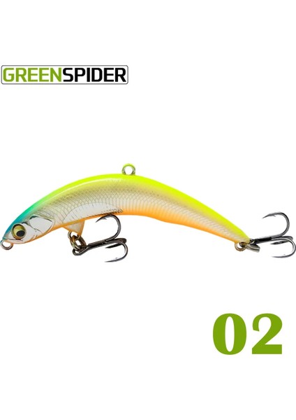 B Tarzı Greenspıder Yeni Kalem Minnow Sert Yem G Yüzer Askıya Al Minnow Cazibesi Wobbler Bass Pike Balıkçılık Cazibesi (Yurt Dışından)