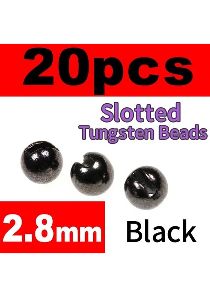 2O8MM Siyah Stil Bimoo Lotted Tungsten Boncuk Jig Nymph Fly Bağlama Malzemesi Altın Gümüş Siyah Turuncu Pembe Gökkuşağı (Yurt Dışından)
