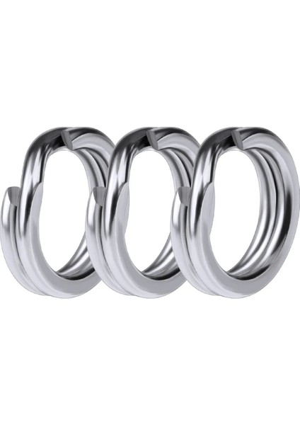 5-50 Adet Tarzı 50 Torba Paslanmaz Çelik Balıkçılık Kanca Kanca 3#4#5#6#7#8#çift Halka Yarma Aracı Balıkçılık Aksesuarları Düz ​​halka Konnektör (Yurt Dışından)