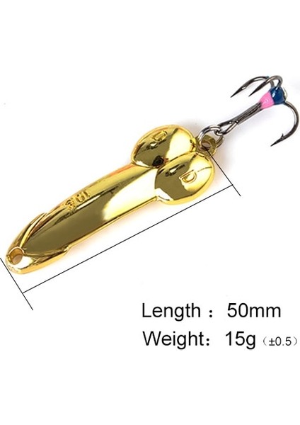 8053 Altın 15G Tarzı Gümüş Altın Metal Dengeleyiciler Kış Balıkçılık Cazibesi Dd Kaşık Yem Wobbler Trolling Er Sert Cazibesi Bas Pike Için (Yurt Dışından)