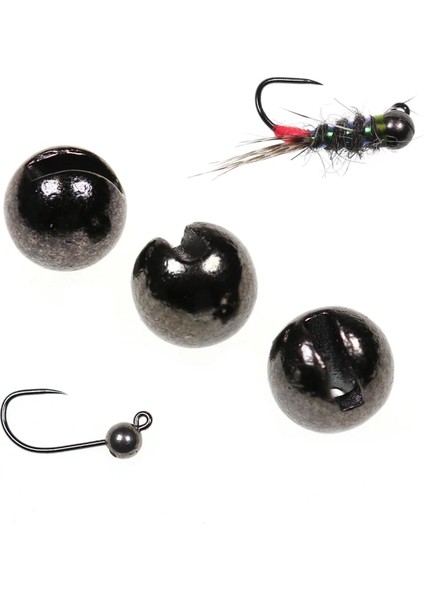 2.8 mm Karakter Stili Bimoo Lotted Tungsten Boncuk Jig Nymph Fly Bağlama Malzemesi Altın Gümüş Siyah Turuncu Pembe Gökkuşağı (Yurt Dışından) fırsatları