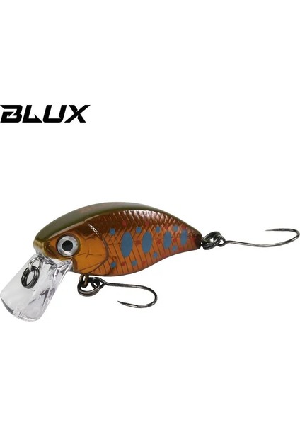Renk H Stili Blux G Crankbait Yüzer Balıkçılık Cazibesi Sığ Tatlı Su Wobbler Yapay Sert Plastik Alabalık Yem Krank Takımı (Yurt Dışından)