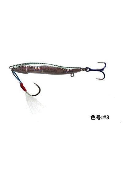 03GRI Tarzı 10G Su Keskin Nişancı Metal Jig Cazibesi 7g 10G 15G 20G 30G Balıkçılık Jig Yemler Özelliği ile Tek ve Tiz Kanca Bas Balıkçılık Aksesuarları (Yurt Dışından)
