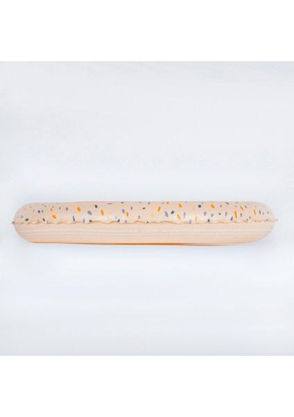 Nabaiji Şişme Yüzme Simidi - 51 cm - Yeşil Gökkuşağı Baskılı