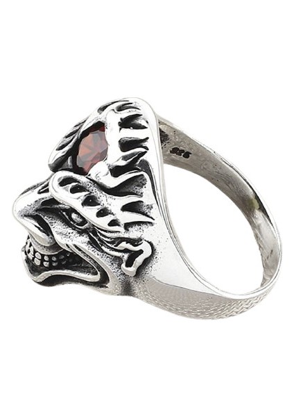 Erkek Yüzük Gümüş 925 Motorcu Iskeletor modelleri