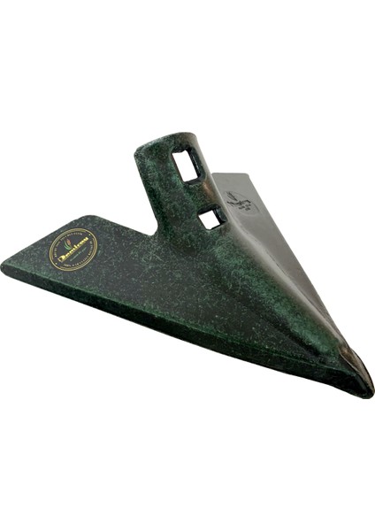 7 mm Demiray Çelik 11 Adet Kültivatör Pabucu (27 Cm) - Kazayağı Pabucu (Yeşil