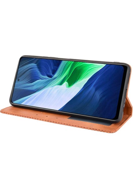 Infinix Not 10 Pro/not 10 Pro Nfc Cüzdan Manyetik Kapatma Pu Için Telefon Kılıfı (Yurt Dışından) indirimleri
