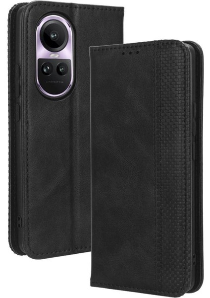 Oppo 10 Pro 5g Pu Deri Cüzdan Manyetik Kapatma Için Telefon Kılıfı (Yurt Dışından)