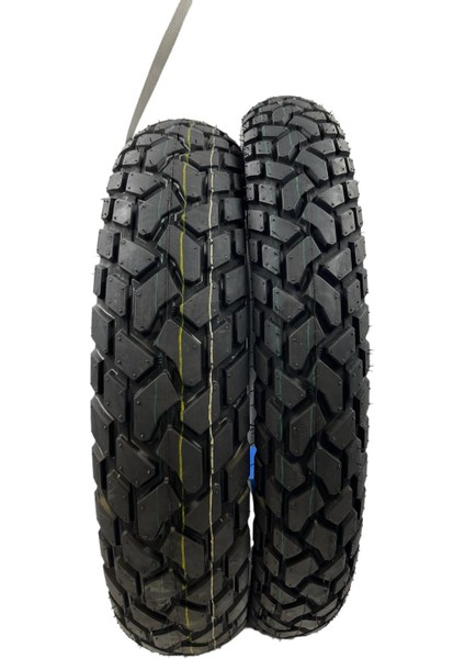 Tyres Set Ön ve Arka Kanuni Seyhan 150C, Suzuki GN125 ,mondial Kt 125 90/90-18 ve 110/90-16 Advantur