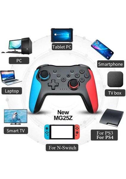 Android Ios Pc Tablet Smartphone N.switch Ps3 Ps4 Tv Box Uyumlu Joystick Gamepad