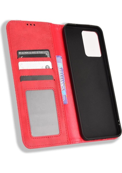 Realme C30 4g Manyetik Kapatma Cüzdan Pu Deri Telefon Kılıfı (Yurt Dışından) modelleri