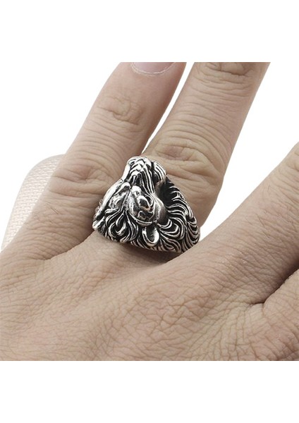 Erkek Yüzük Gümüş 925 Motorcu Aslan fiyatları