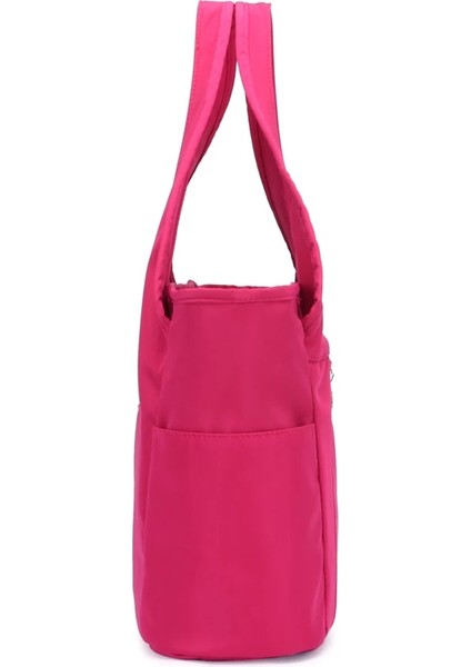 Mor Tarzı 2022 Yeni Moda Kadın Yumuşak Çanta Yüksek Li Su Geçirmez Naylon Basit Tote Alışveriş Çantası Çanta Bolsos Mujer Çoklu Renk (Yurt Dışından) fırsatları